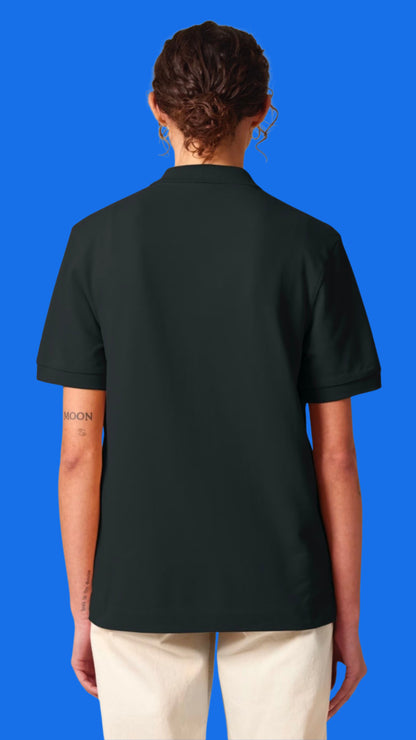 Overpass Unisex Polo Shirt - Black