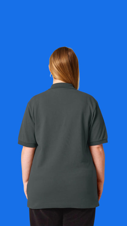 Overpass Unisex Polo Shirt - Antracite Grey