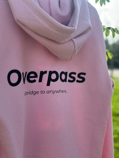 Overpass 350GSM Hoodie - Cotton Pink