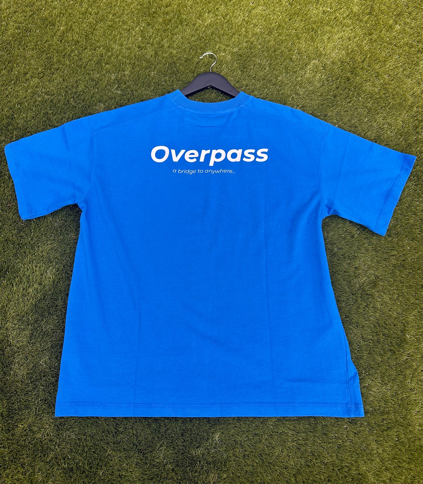 Royal Blue Silicone Print T-Shirt
