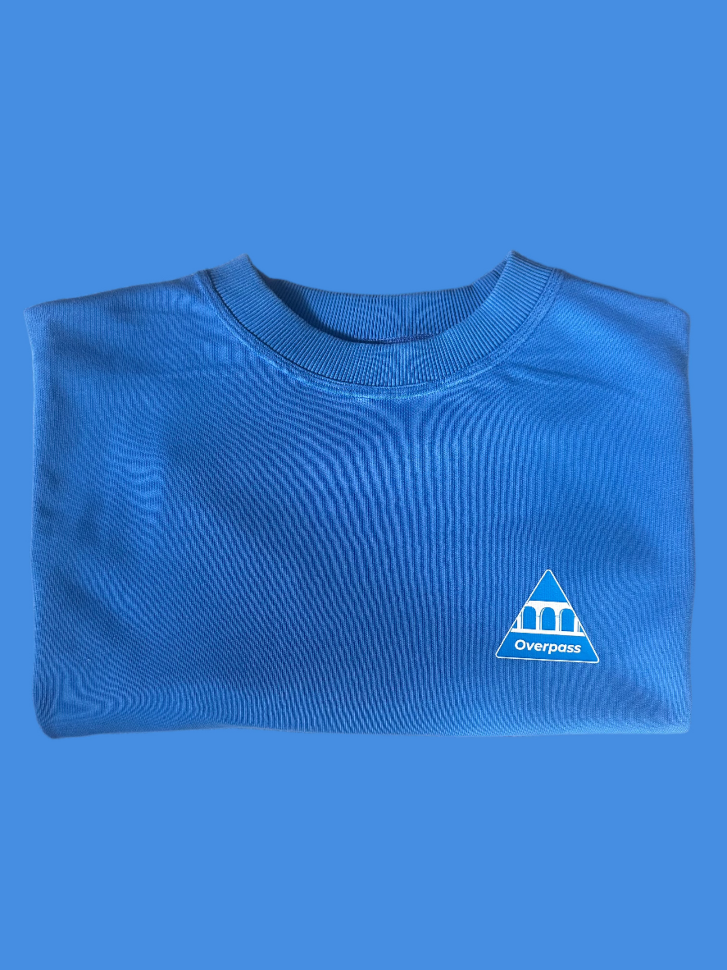 Royal Blue Silicone Print T-Shirt