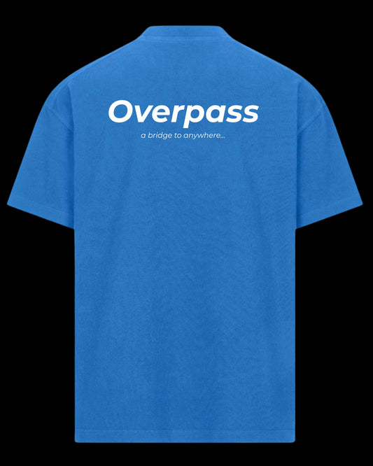 Royal Blue Silicone Print T-Shirt
